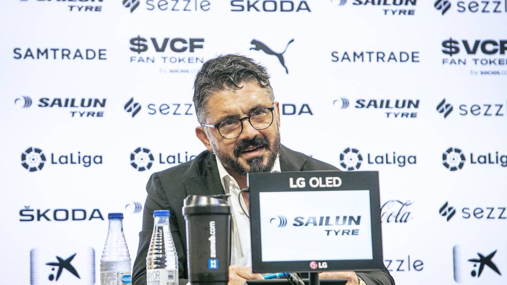 Rueda de prensa completa de presentación de Gennaro Gattuso como entrenador del Valencia
