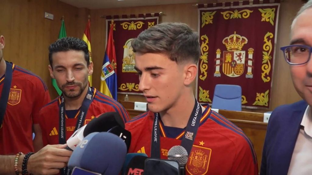 Gavi: "Cada uno que piense y diga lo que quiera, estoy muy tranquilo"