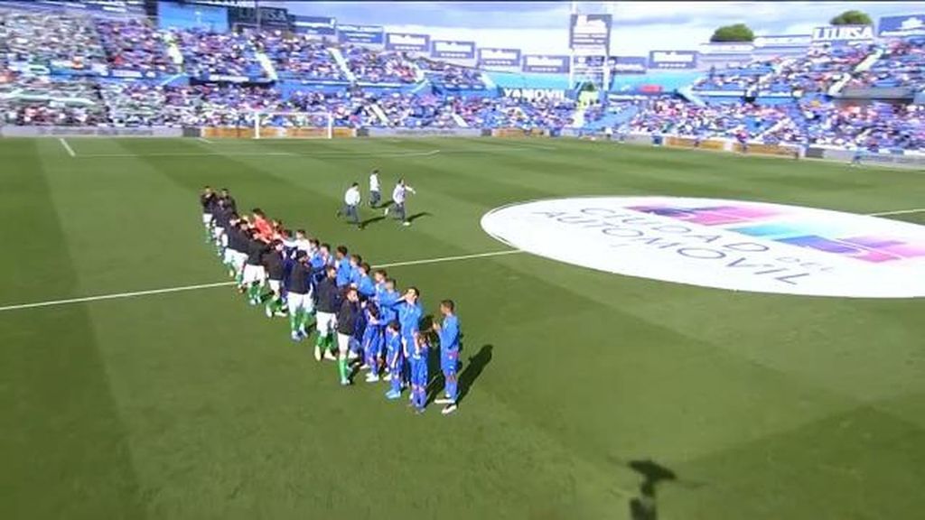 Getafe 1-1 Real Betis: Resumen del partido