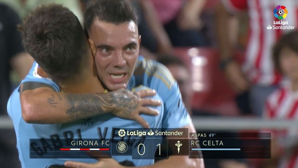 Girona 0-1 Celta: Resumen del partido