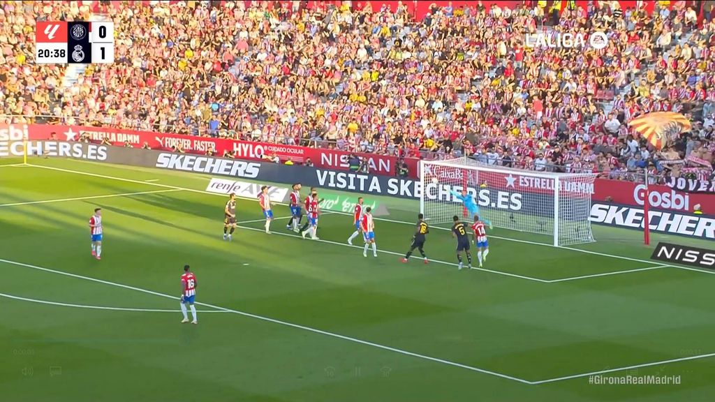 Girona 0-2 Real Madrid: Gol de Tchouameni