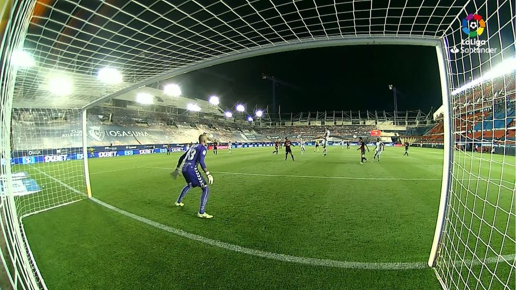 El gol de Budimir ante el Osasuna desde la red
