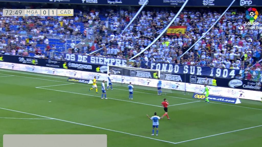 Málaga - Cádiz: Vídeo, goles y resumen (Jornada 11)