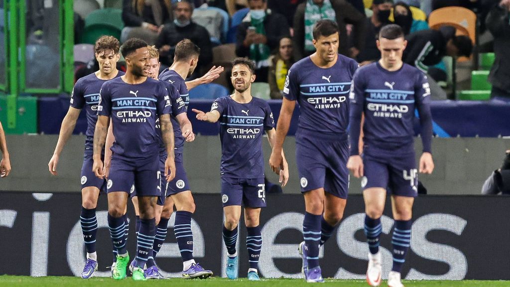 Sporting-Manchester City: Los dos goles de Bernardo Silva