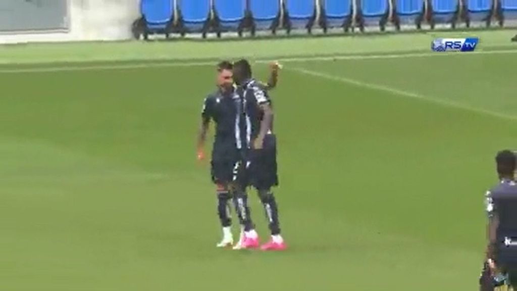 Gol de Sadiq tras la gran jugada de Navarro y Brais