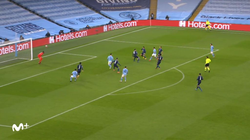 Manchester City 1-0 O.Marsella: Gol de Ferrán Torres