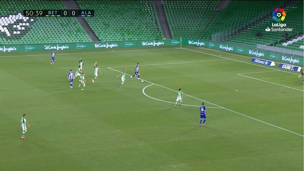 Betis 0-1 Alavés: Gol de Joselu