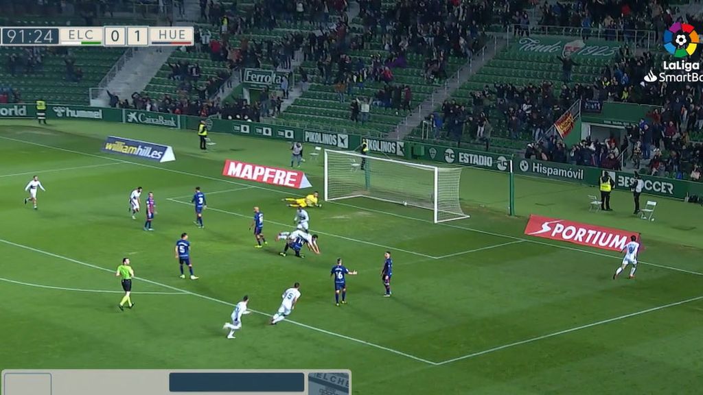 Elche 1-1 Huesca: Resumen (Jornada 22)
