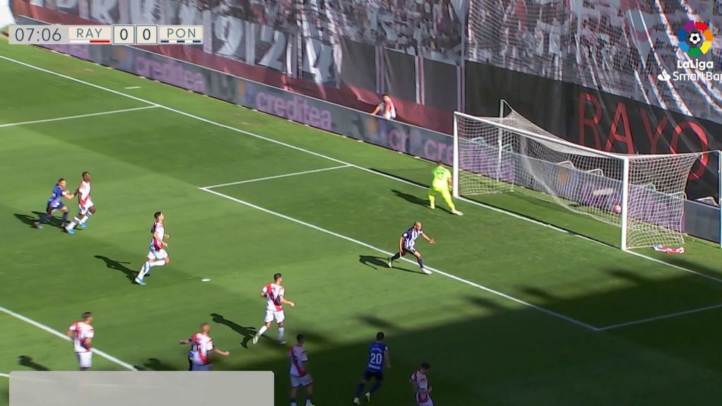 Rayo Vallecano - Ponferradina: Gol 0-1, Yuri (Jornada 13)