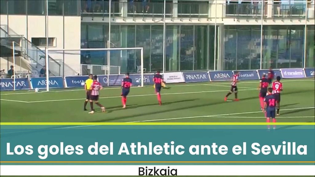 Los goles de Muniain y Villalibre ante el Sevilla