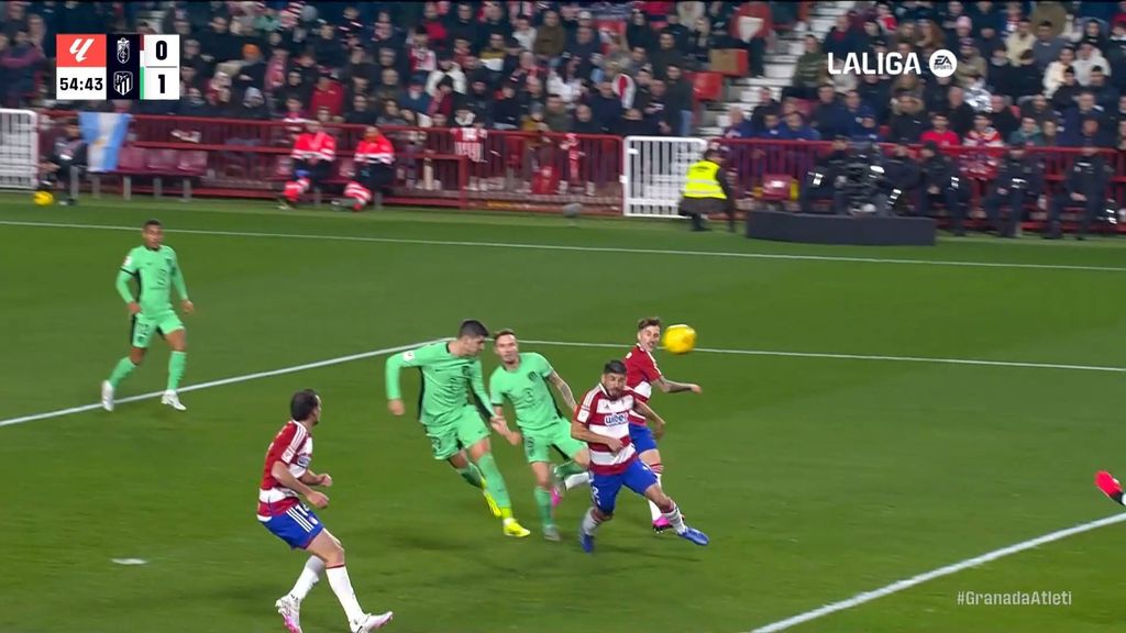 Granada 0-1 Atlético: Gol de Morata