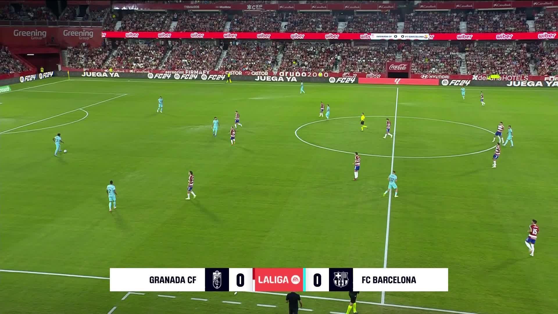 Granada 2-2 Barcelona: Resumen del partido