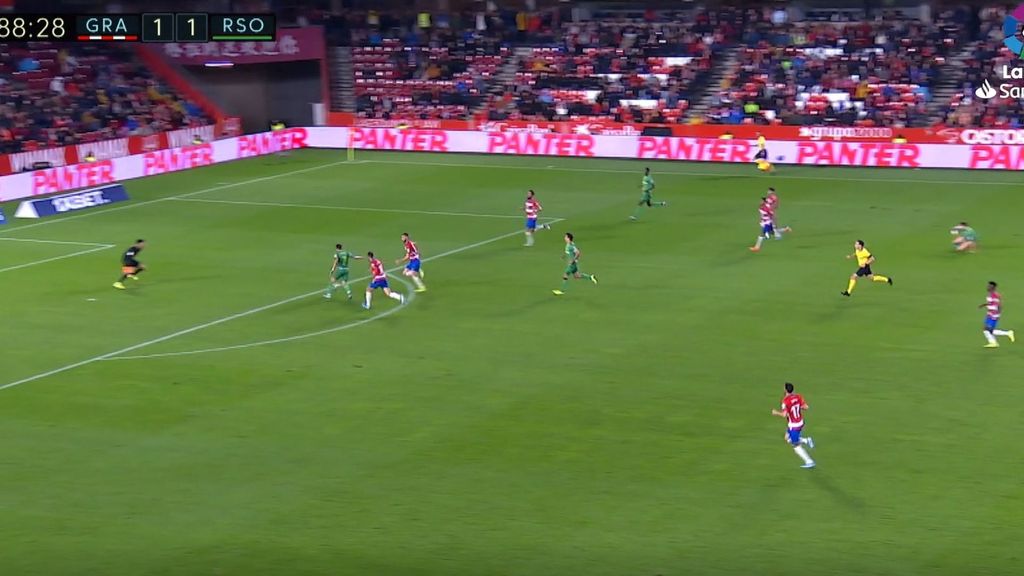 Granada - Real Sociedad: Vídeo, goles y resumen (Jornada 12)