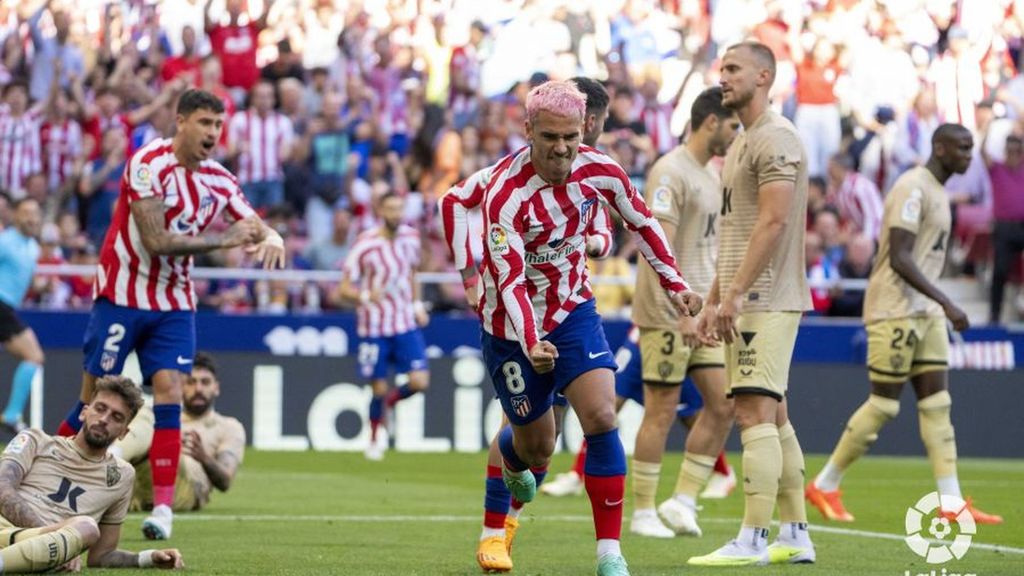 Atlético 2-1 Almería: Resumen del partido