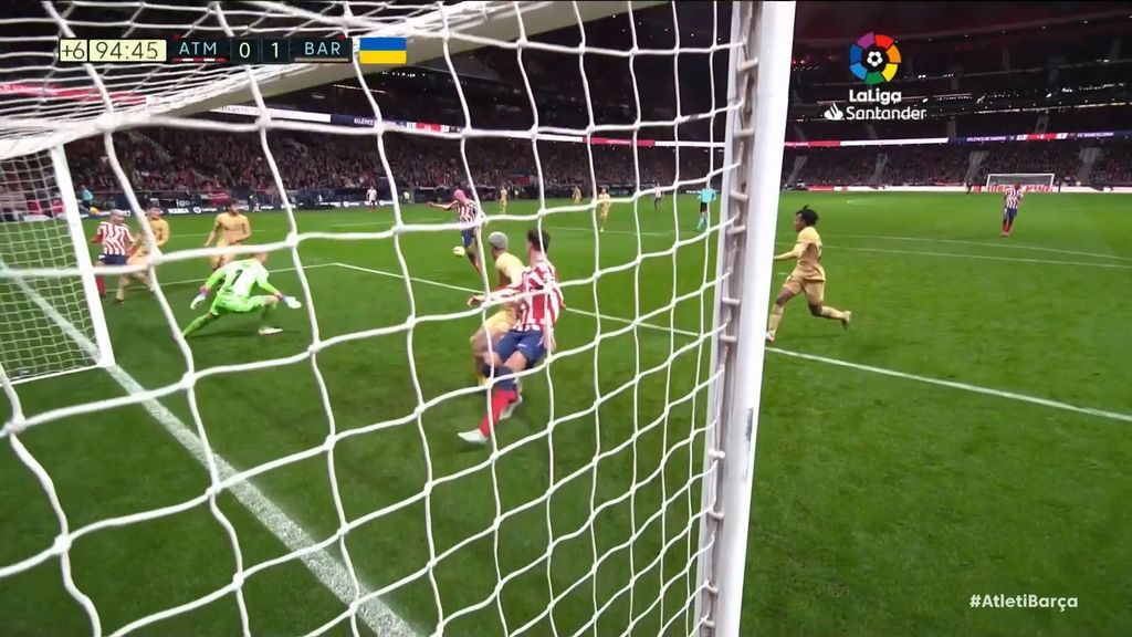 Atlético 0-1 Barcelona: La ocasión de Griezmann en el último suspiro