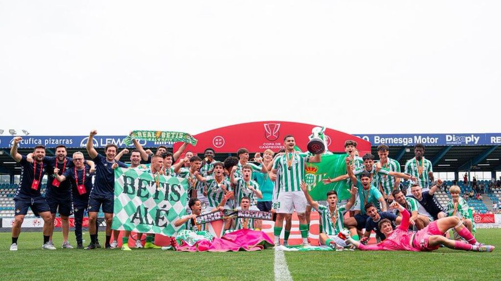 Dani Fragoso, después de ganar la Copa de Campeones