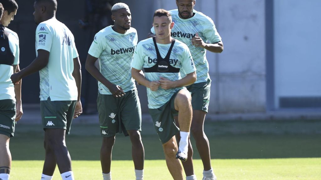 Entrenamiento del Betis antes de medirse al Getafe en LaLiga (28-09-2020)