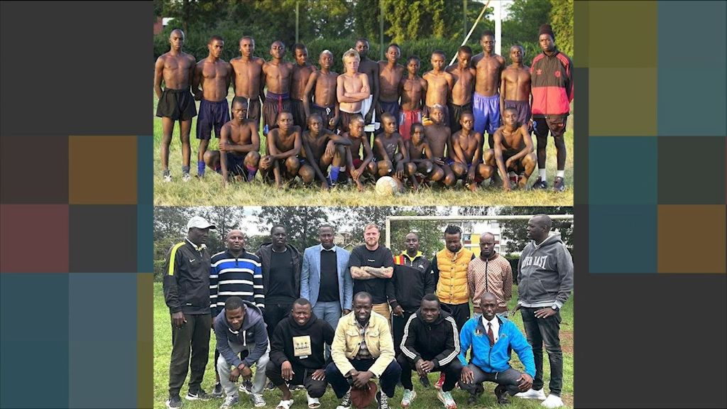 Guidetti se reencuentra con sus amigos de Kenia 20 años después