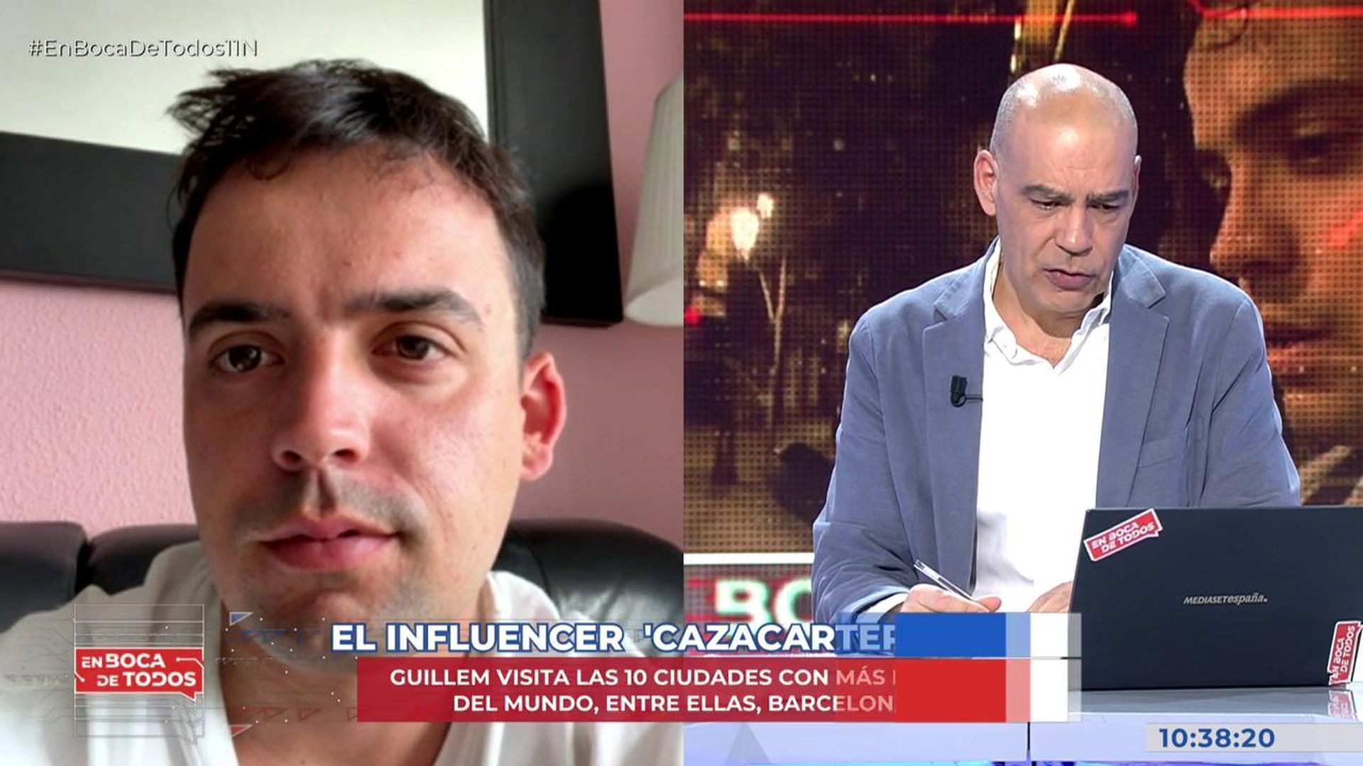 Guillem, el influencer ‘Cazacarteristas’ de Barcelona: “No soy Batman, intento que la gente pueda ir tranquila a trabajar” Guillem, el influencer ‘Cazacarteristas’ de Barcelona: “No soy Batman, intento que la gente pueda ir tranquila a trabajar”