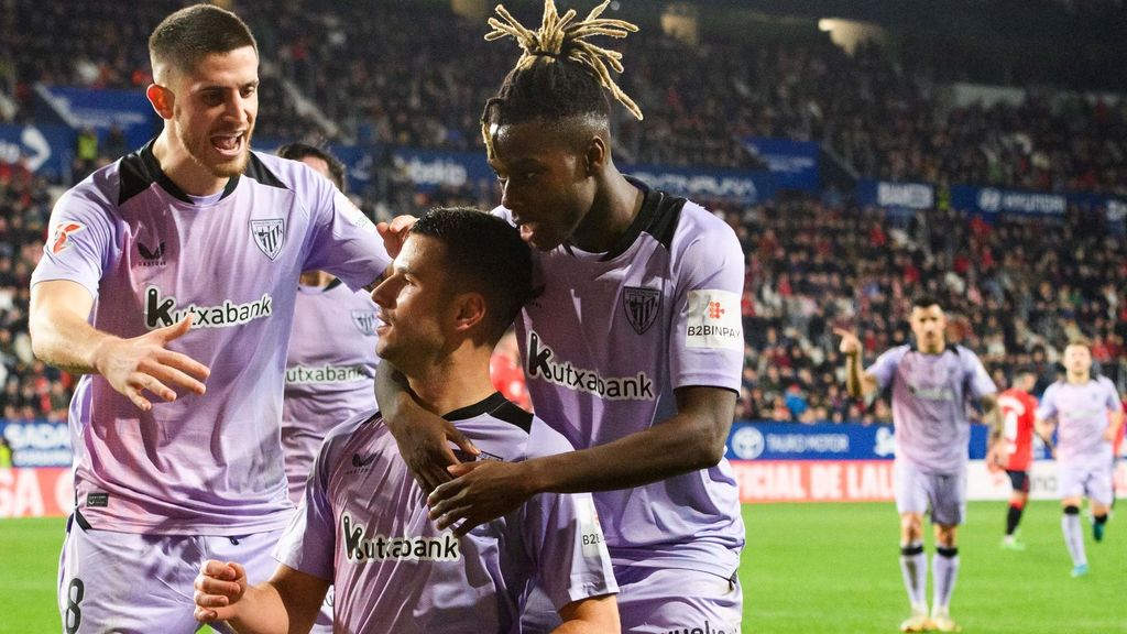 Resumen del Osasuna - Athletic Club (1-2)