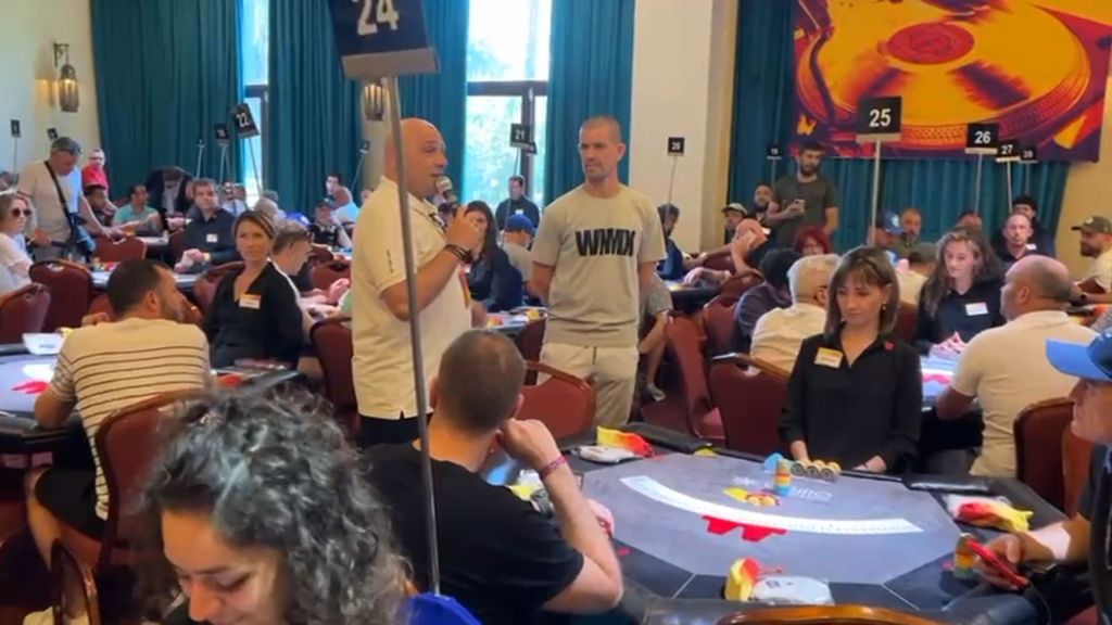 Gus Hansen, leyenda del póker inaugura la jornada del SISMIX en Marrakech