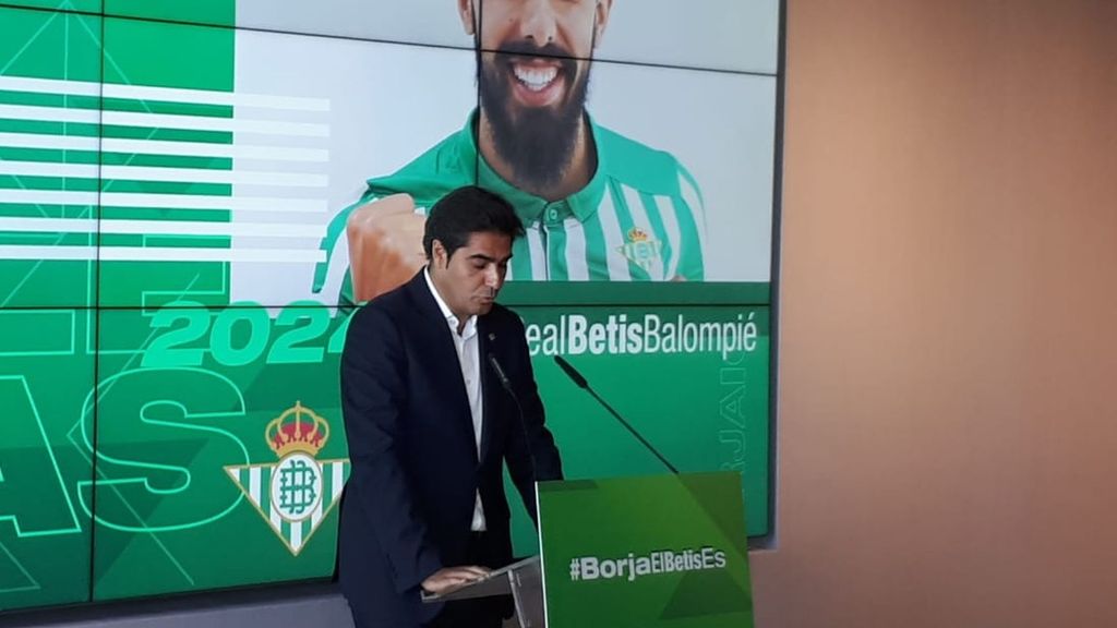 El discurso de Haro en la presentación de Borja Iglesias