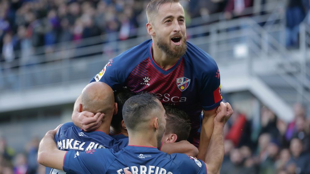 Huesca 2-1 Zaragoza: Resumen del partido