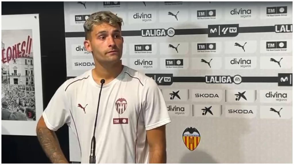 Hugo Duro habla tras el partido contra el Barça