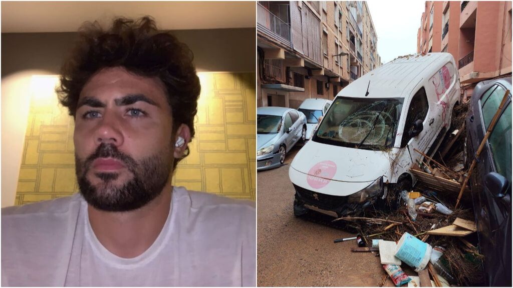 Vicente Iborra, consternado tras las inundaciones de Valencia