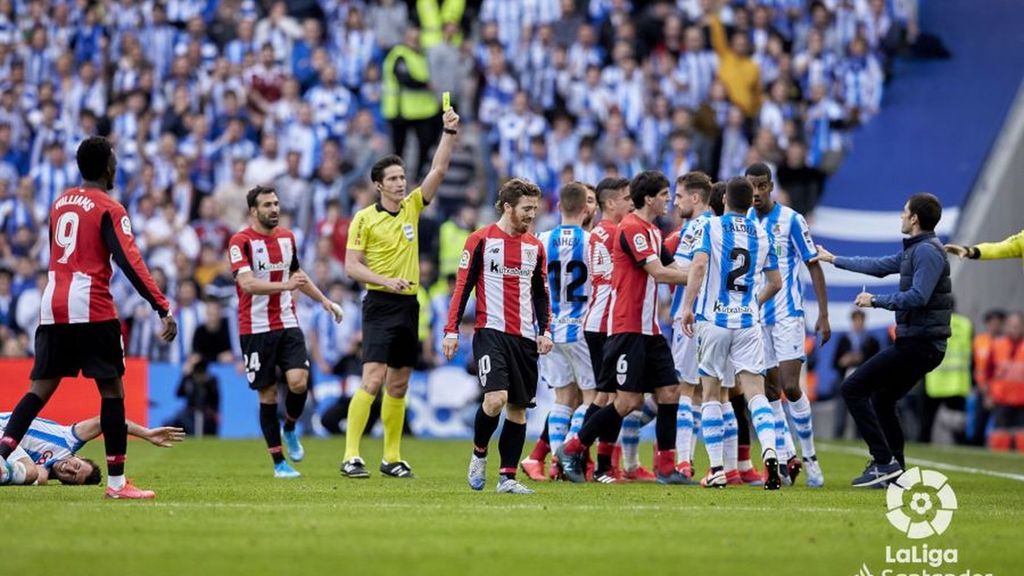 Real Sociedad-Athletic: La expulsión de Muniain