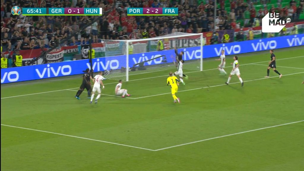 (MEDIASET) Alemania 1-1 Hungría: Gol de Havertz