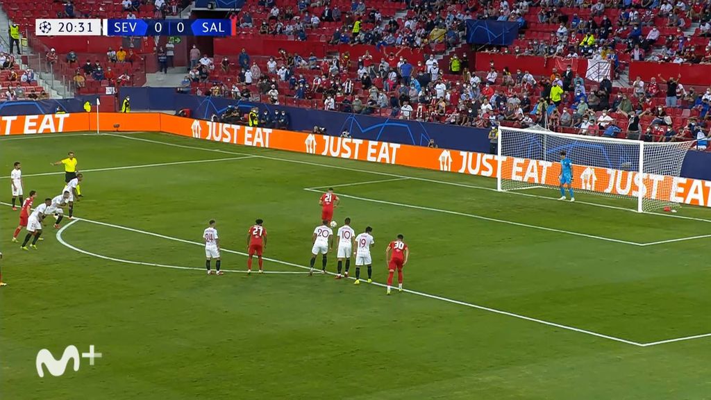 Sevilla 1-1 Salzburgo: Los 3 penaltis en contra del Sevilla