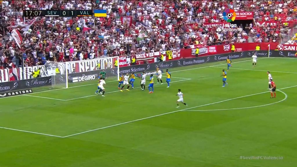 Sevilla 1-1 Valencia: Resumen del partido