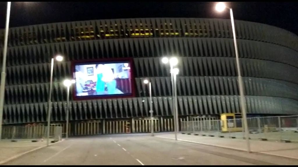 Pruebas en San Mamés de cara a la Euro