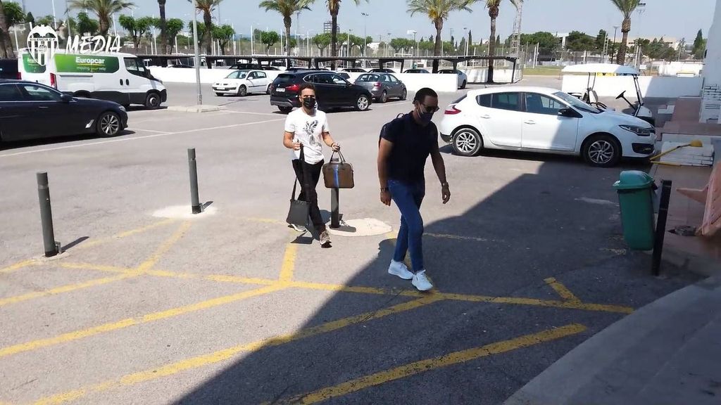 Primer día de trabajo de Bordalás con Anil Murthy