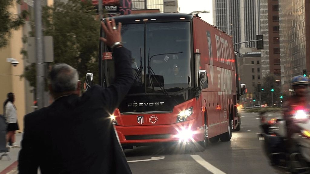ElDesmarque vive cómo es un toque de queda para el Atlético de Madrid en Los Ángeles