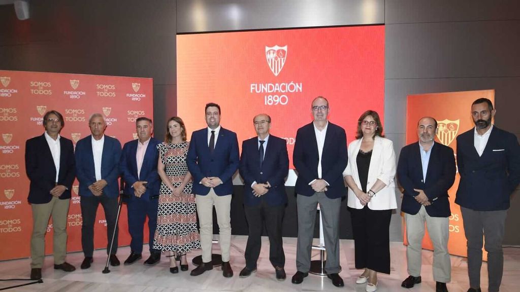 Presentación 'Fundación 1890' en el Sevilla FC
