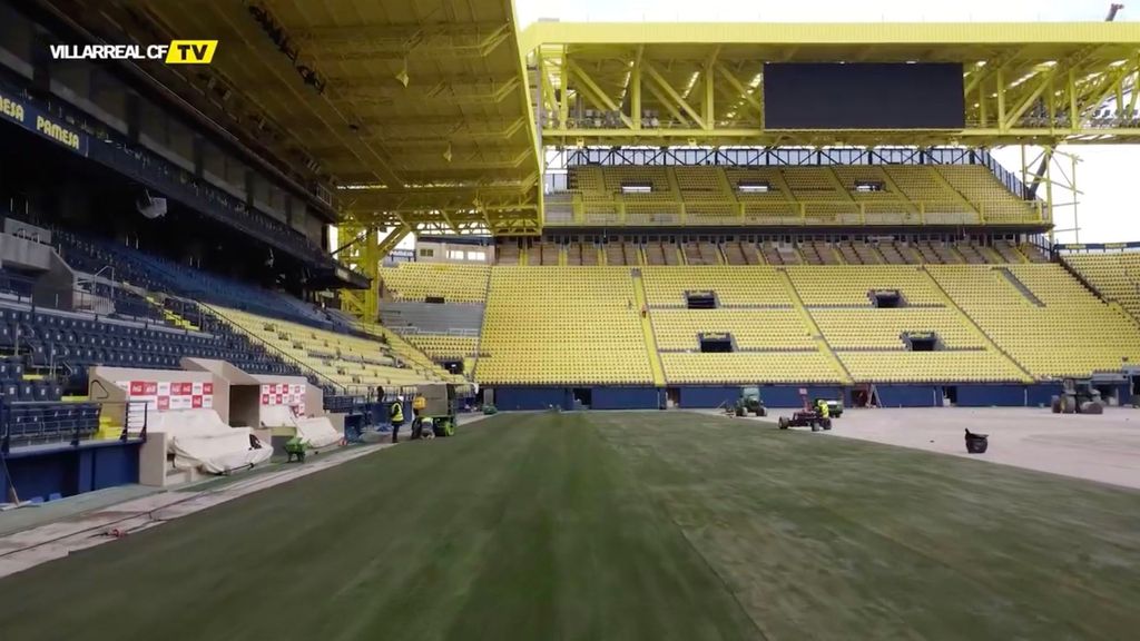 La reforma del estadio de La Cerámica