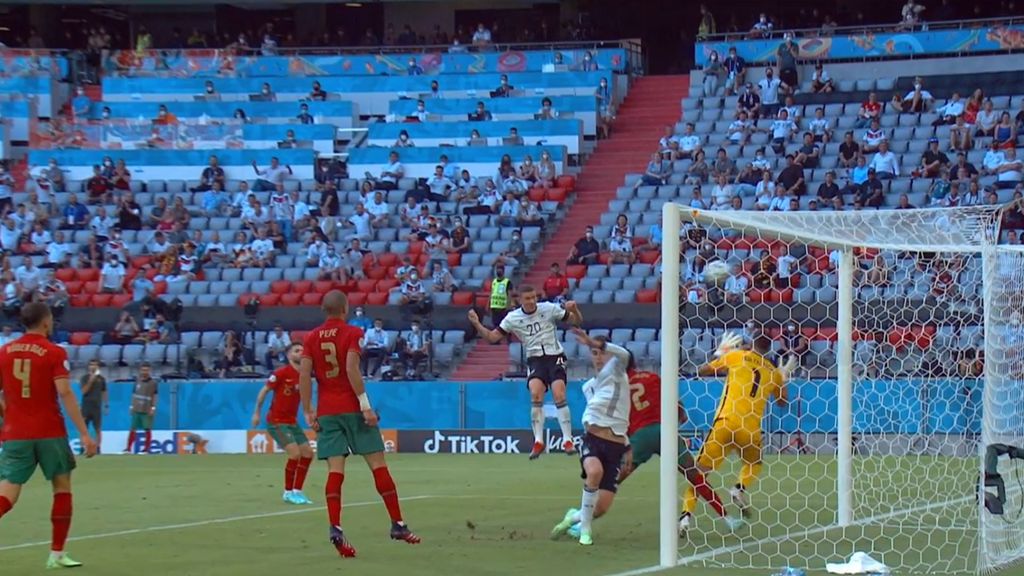 (MEDIASET) Alemania 4-1 Portugal: Gol de Gosens