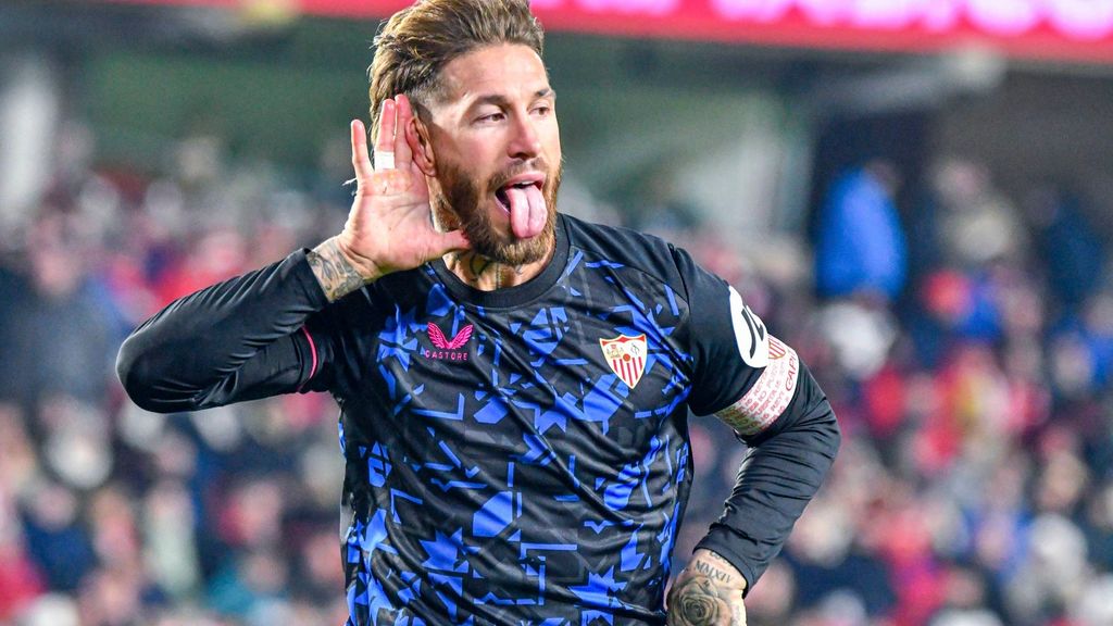 Granada 0-3 Sevilla: Gol de Sergio Ramos