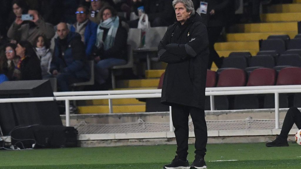 Rueda de prensa de Pellegrini tras el Barcelona-Betis