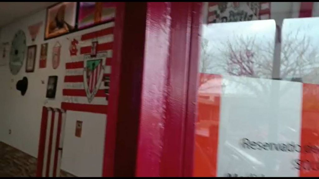 Inauguración de la Peña Cruz Cubierta del Athletic en Valencia