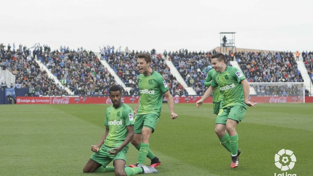 Leganés - Real Sociedad: Gol 0-1, Isak (Jornada 22)
