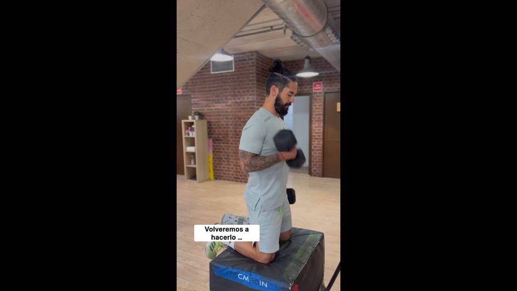 Isco acelera en su recuperación para la pretemporada