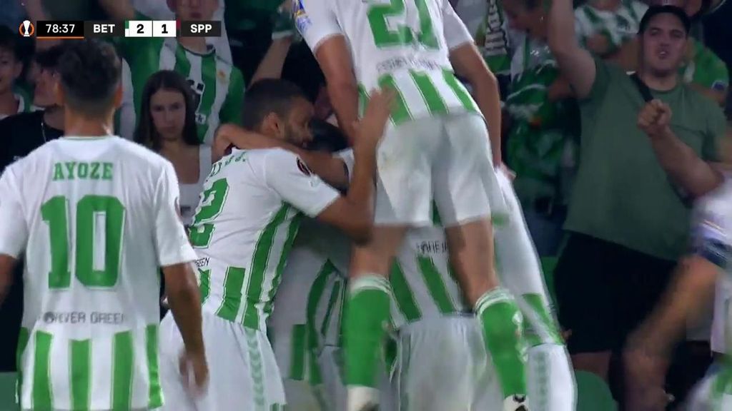 (Mediaset) Isco no falla con un gran remate: el Betis se pone por delante (2-1)