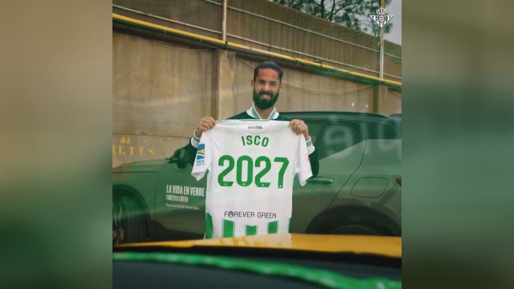 Isco renueva con el Betis hasta 2027