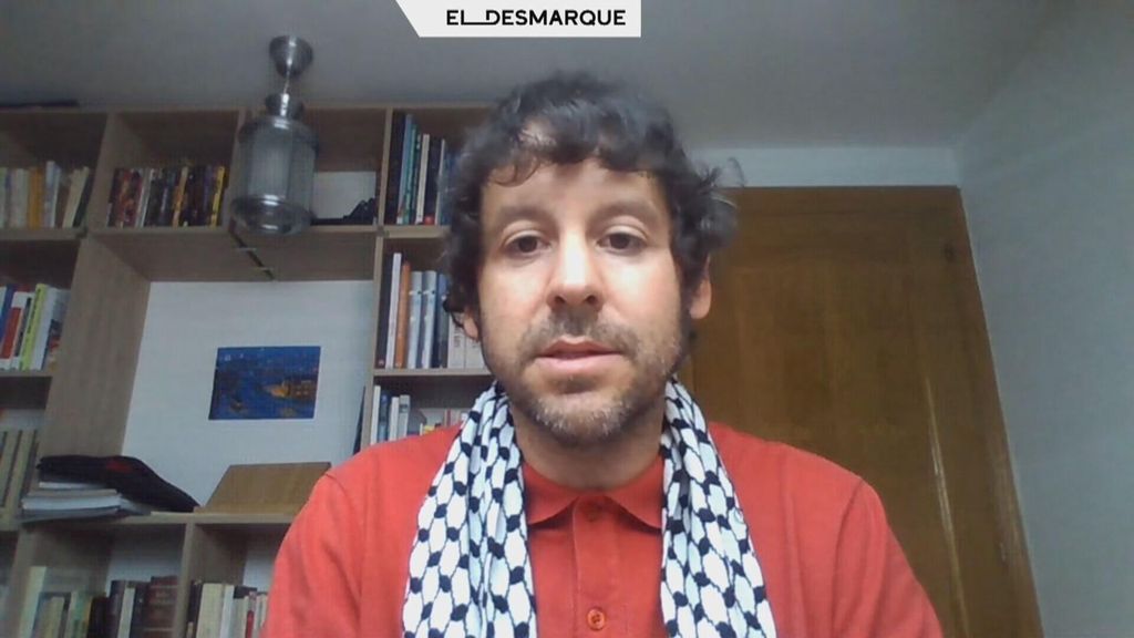 Iban, activista propalestino, contra la participación de Israel en La Vuelta: "Un equipo diseñado para blanquear"