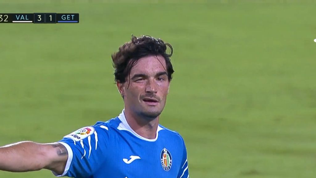 Valencia - Getafe: Gol 3-2, Jason (Jornada 6)