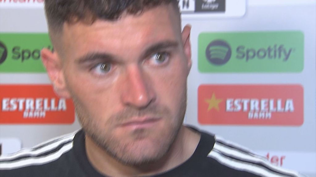 (MEDIASET) Javi Galán, sobre el posible penalti a Raphinha: “No ha sido, él se tira contra mí y choca”