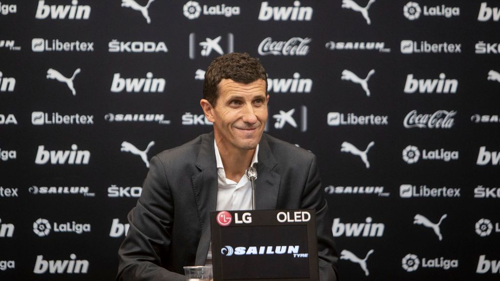 Presentación de Javi Gracia como nuevo entrenador del Valencia CF